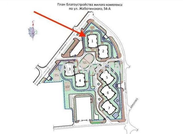 2-комнатная квартира по адресу ул. Жаботинского (площадь 61,8 м²) - Atlanta.ua - фото 2