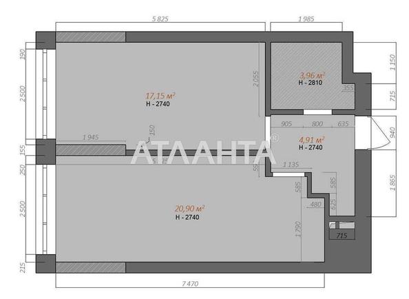 1-комнатная квартира по адресу ул. Думанского Павла(Проф. Юхновского Игоря) (площадь 47 м²) - фото 6 1-комнатная квартира по адресу ул. Думанского Павла(Проф. Юхновского Игоря) (площадь 47 м²) - Atlanta.ua - фото 6