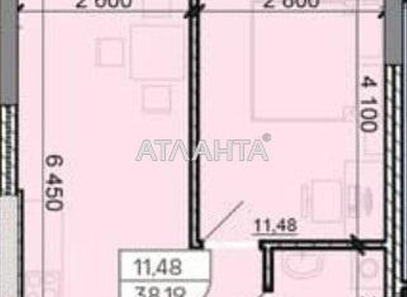 1-room apartment apartment by the address st. Vilyamsa ak (area 38 m²) - Atlanta.ua - photo 5