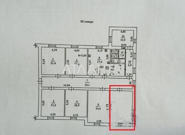 Room in dormitory apartment by the address st. Putevaya (area 21,4 m²) - Atlanta.ua - photo 9