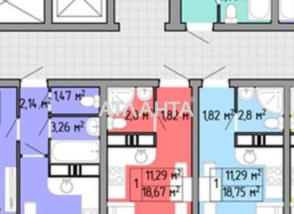 1-кімнатна квартира за адресою вул. Пішонівська (площа 18 м²) - Atlanta.ua - фото 7