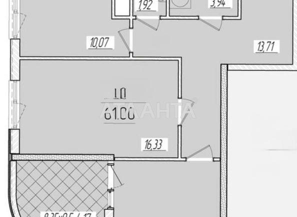 2-rooms apartment apartment by the address st. Krasnova (area 60,2 m²) - Atlanta.ua - photo 34