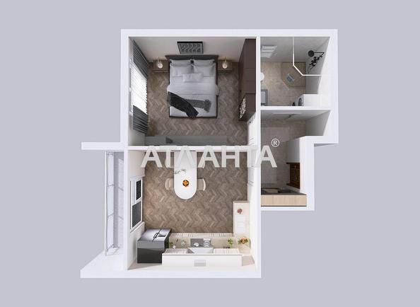 1-кімнатна квартира за адресою вул. Лісна (площа 43,1 м²) - Atlanta.ua - фото 11