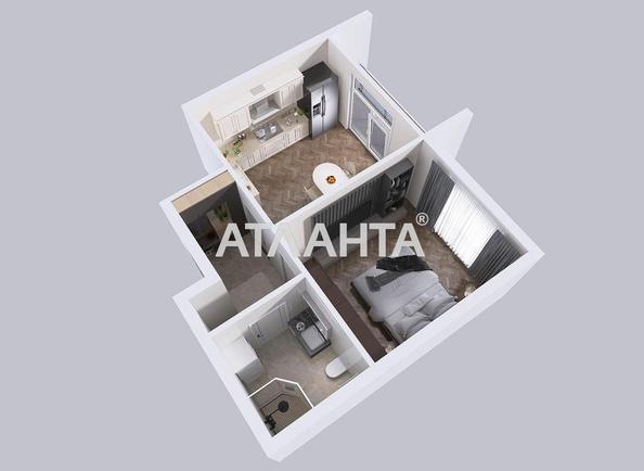 1-кімнатна квартира за адресою вул. Лісна (площа 43,1 м²) - Atlanta.ua - фото 12