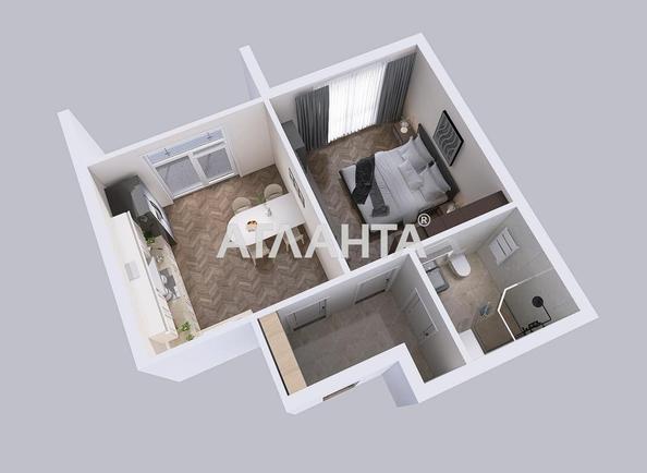 1-кімнатна квартира за адресою вул. Лісна (площа 43,1 м²) - Atlanta.ua - фото 13