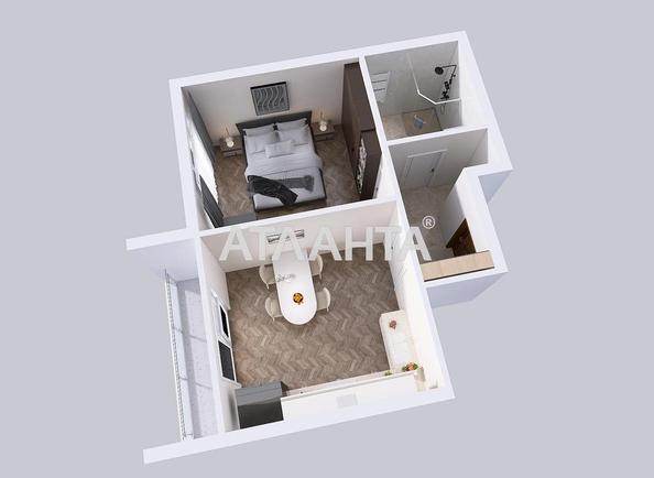 1-кімнатна квартира за адресою вул. Лісна (площа 43,1 м²) - Atlanta.ua - фото 15