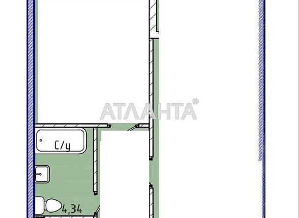 1-комнатная квартира по адресу ул. Асташкина (площадь 40,6 м²) - фото 11 1-комнатная квартира по адресу ул. Асташкина (площадь 40,6 м²) - Atlanta.ua - фото 11