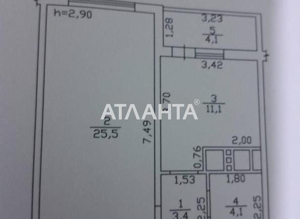 2-комнатная квартира по адресу ул. Среднефонтанская (площадь 45 м²) - Atlanta.ua - фото 13