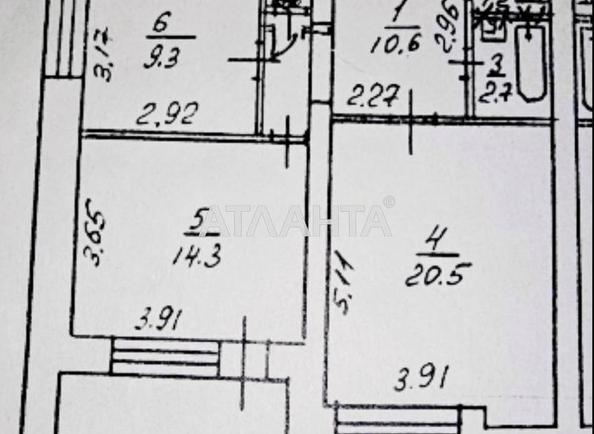 2-кімнатна квартира за адресою вул. Боженка (площа 62 м²) - Atlanta.ua - фото 17