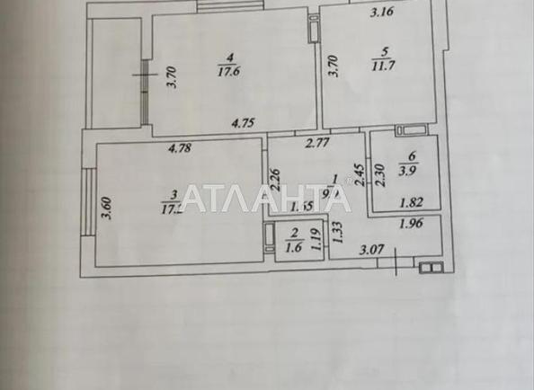 2-кімнатна квартира за адресою вул. Примаченко Марії (площа 64 м²) - Atlanta.ua - фото 19