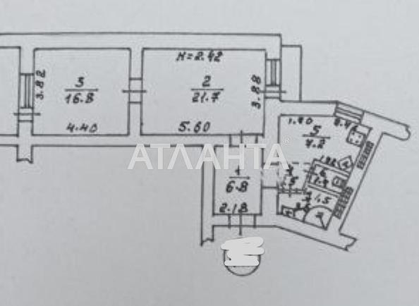 2-rooms apartment apartment by the address st. Fontanskaya dor Perekopskoy Divizii (area 62,3 m²) - Atlanta.ua - photo 15