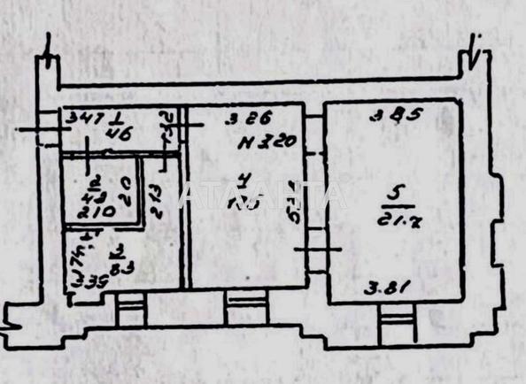 2-комнатная квартира по адресу ул. Вокзальная (площадь 54 м²) - Atlanta.ua - фото 9