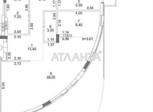 3-комнатная квартира по адресу ул. Собранецкая (площадь 130 м²) - Atlanta.ua - фото 16