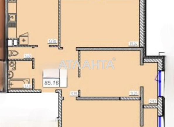 3-rooms apartment apartment by the address st. Zhemchuzhnaya (area 85 m²) - Atlanta.ua - photo 17