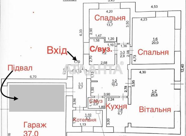 Будинок (площа 149,1 м²) - Atlanta.ua - фото 24