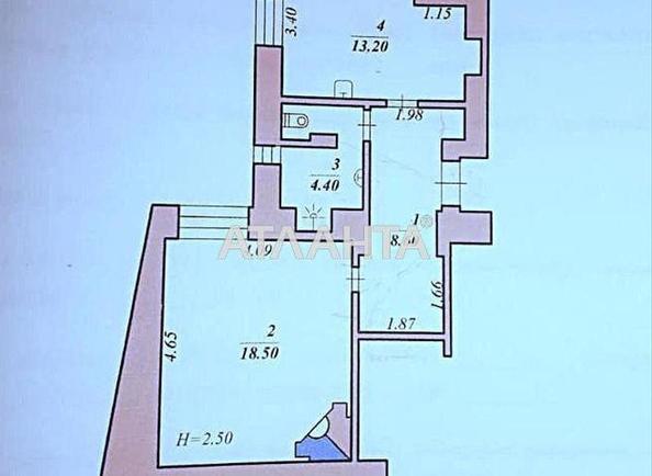 2-rooms apartment apartment by the address st. Kotlyarevskogo Ivana (area 52,7 m²) - photo 11 2-rooms apartment apartment by the address st. Kotlyarevskogo Ivana (area 52,7 m²) - Atlanta.ua - photo 11