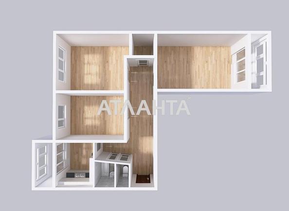 3-комнатная квартира по адресу Золотая ул.   (площадь 70,1 м²) - Atlanta.ua - фото 14