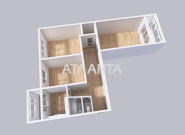 3-комнатная квартира по адресу Золотая ул.   (площадь 70,1 м²) - Atlanta.ua - фото 18