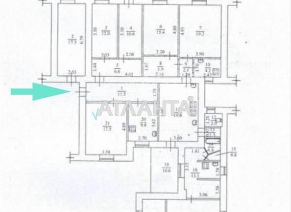 Комунальна квартира за адресою вул. Університетська (площа 17,5 м²) - Atlanta.ua - фото 12