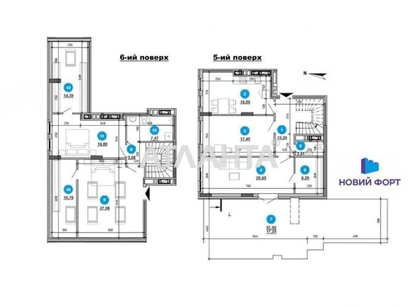 Багатокімнатна квартира за адресою вул. Волинська (площа 171,1 м²) - Atlanta.ua - фото 21