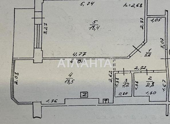 1-кімнатна квартира за адресою вул. Дюківська (площа 47 м²) - Atlanta.ua - фото 12