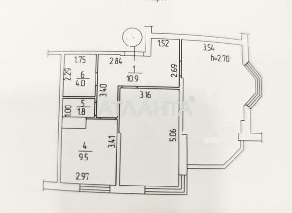 2-кімнатна квартира за адресою Овідіопольська дор. (площа 61,5 м²) - Atlanta.ua - фото 17