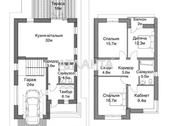 House by the address st. Stepana bandery (area 140 m²) - photo 24 House by the address st. Stepana bandery (area 140 m²) - Atlanta.ua - photo 24