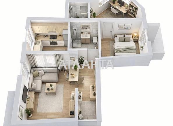 Многокомнатная квартира по адресу ул. Святослава Рихтера (площадь 78,6 м²) - Atlanta.ua - фото 20