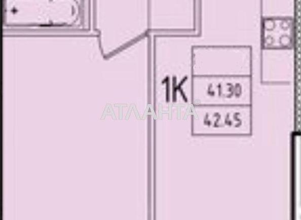 1-кімнатна квартира за адресою вул. Генуезька (площа 42 м²) - Atlanta.ua - фото 14