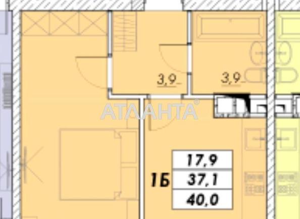 1-комнатная квартира по адресу ул. Прохоровская (площадь 40 м²) - Atlanta.ua - фото 8