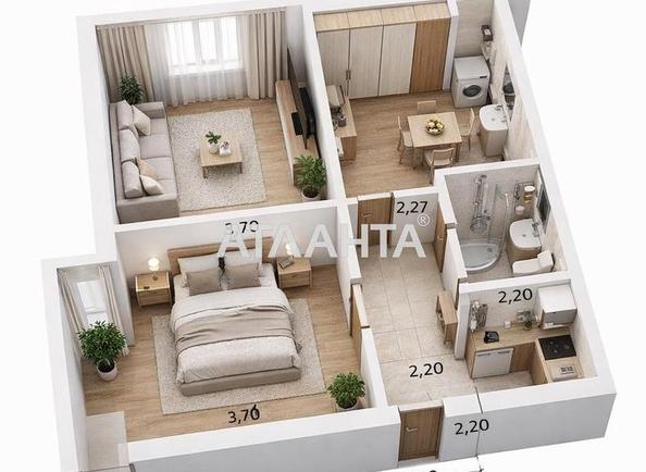 2-кімнатна квартира за адресою вул. Брестська (площа 45 м²) - Atlanta.ua - фото 15