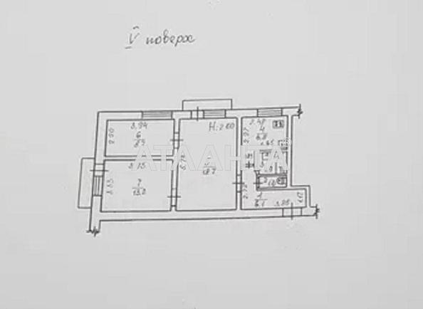 3-комнатная квартира по адресу ул. Нежинская (площадь 57,8 м²) - Atlanta.ua - фото 6