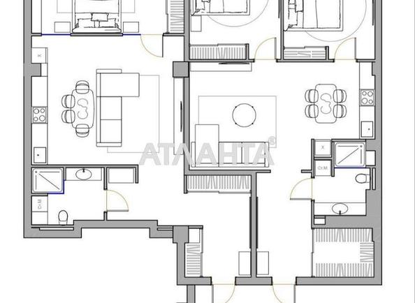 3-комнатная квартира по адресу Мореходный пер. (площадь 150 м²) - Atlanta.ua - фото 8