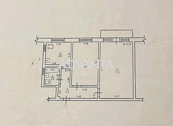 2-комнатная квартира по адресу ул. Ивана и Юрия Липы (площадь 43,2 м²) - Atlanta.ua - фото 13