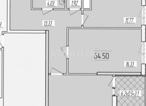 2-кімнатна квартира за адресою вул. Краснова (площа 64 м²) - Atlanta.ua