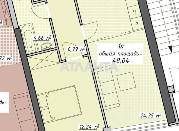 1-room apartment apartment by the address st. Kurortnyy per (area 48,0 m²) - photo 2 1-room apartment apartment by the address st. Kurortnyy per (area 48,0 m²) - Atlanta.ua - photo 2