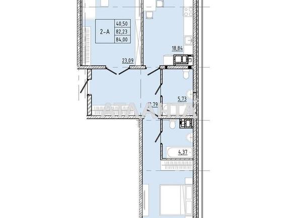 2-кімнатна квартира за адресою вул. Франка Івана (площа 84 м²) 2-кімнатна квартира за адресою вул. Франка Івана (площа 84 м²) - Atlanta.ua