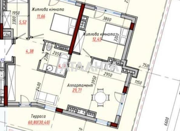 2-rooms apartment apartment by the address st. Dachnaya (area 98,2 m²) - Atlanta.ua - photo 2