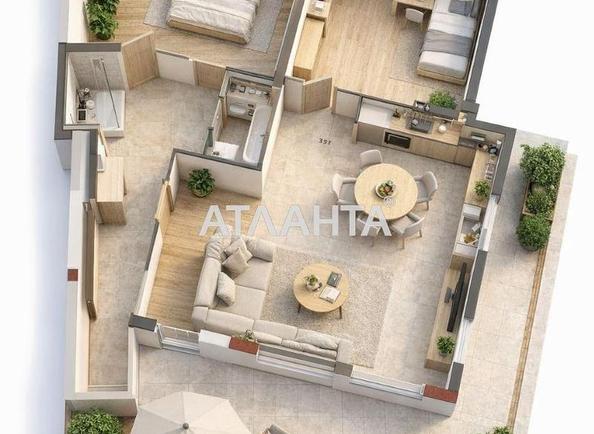 2-кімнатна квартира за адресою вул. Дачна (площа 98,2 м²) - Atlanta.ua - фото 2