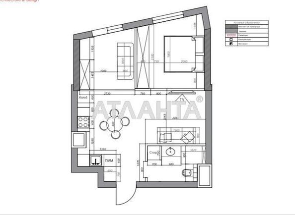 2-комнатная квартира по адресу ул. Чубаевская (площадь 48 м²) - Atlanta.ua - фото 33