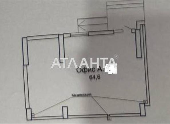 Коммерческая недвижимость по адресу Тополинный пер. (площадь 64,6 м²) - Atlanta.ua