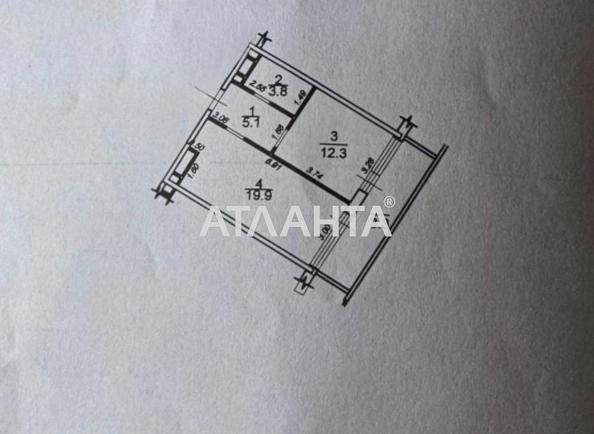 1-room apartment apartment by the address st. Kamanina (area 44,4 m²) - Atlanta.ua - photo 27