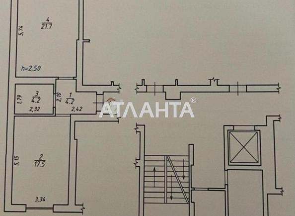 1-кімнатна квартира за адресою вул. Гніздовського (площа 53,3 м²) - Atlanta.ua - фото 8