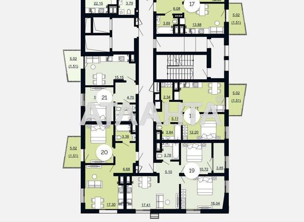 1-комнатная квартира по адресу ул. Щурата В. Ул (площадь 35,8 м²) - Atlanta.ua - фото 9