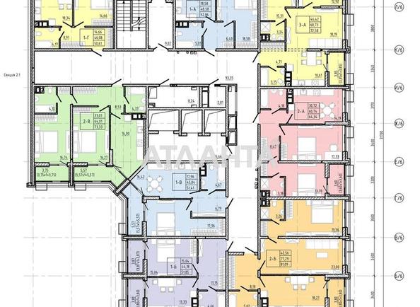 3-rooms apartment apartment by the address st. Franko Ivana (area 72,6 m²) - Atlanta.ua - photo 5