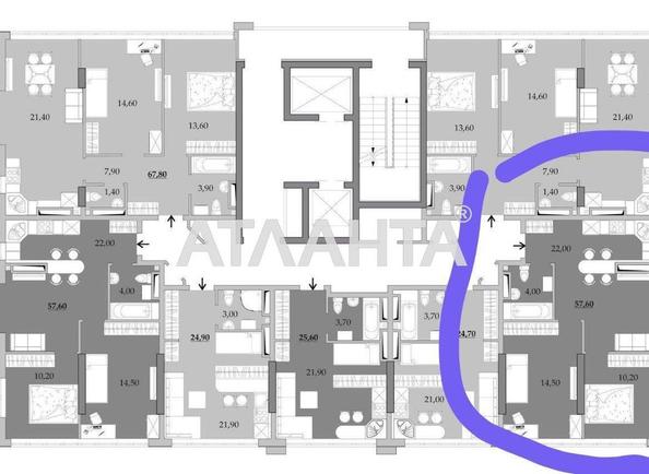 2-rooms apartment apartment by the address st. Vilyamsa ak (area 57,6 m²) - Atlanta.ua - photo 2