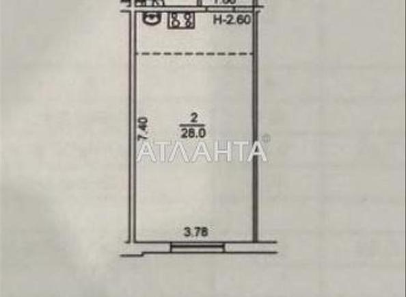 1-кімнатна квартира за адресою вул. Максимовича (площа 37 м²) - Atlanta.ua - фото 10