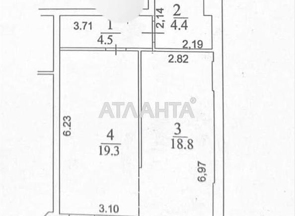 1-room apartment apartment by the address st. Dacha Kovalevskogo Amundsena (area 47 m²) - photo 10 1-room apartment apartment by the address st. Dacha Kovalevskogo Amundsena (area 47 m²) - Atlanta.ua - photo 10
