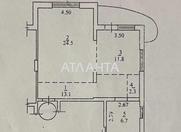 1-room apartment apartment by the address st. Breusa (area 61,8 m²) - Atlanta.ua - photo 14