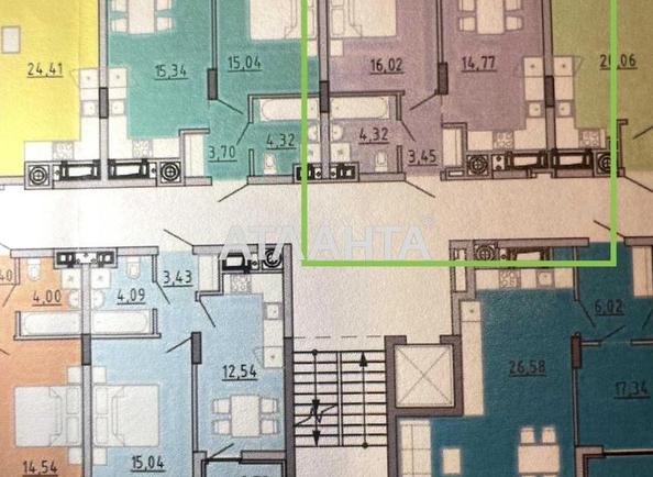 1-комнатная квартира по адресу Хмельницкого Б. Ул. (площадь 41,9 м²) - Atlanta.ua - фото 3